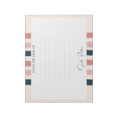 Persoonlijk Geschenk voor de Leraar Van het Bureau Notitieblok (Gedraaid)