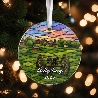 Persoonlijk Gettysburg National Military Park-acor Ornament