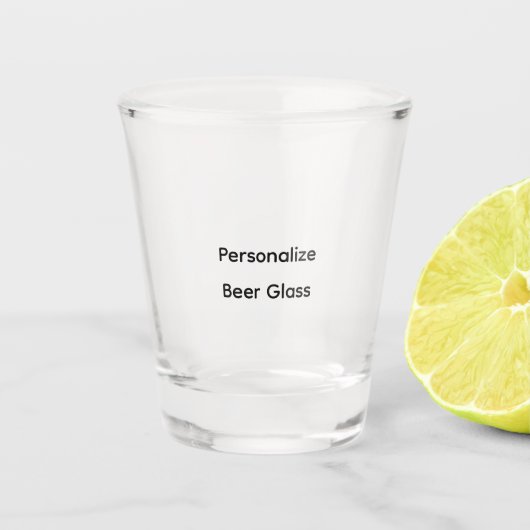 Persoonlijk glas (Voorkant)