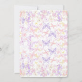 Persoonlijk Godmoeder dank je kaart (Achterkant)