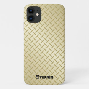 Persoonlijk Golden Diamond-Bord iPhone 11 Hoesje