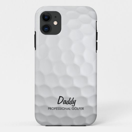 Persoonlijk Golf Ball Case-Mate iPhone Case (Achterkant)