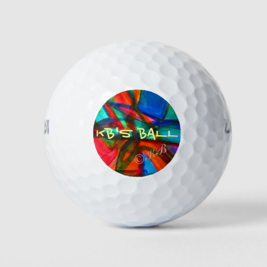 Persoonlijk Golf Ball Golfballen (Voorkant)