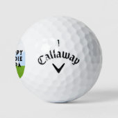 Persoonlijk Golf Birthday Golfballen (Logo)