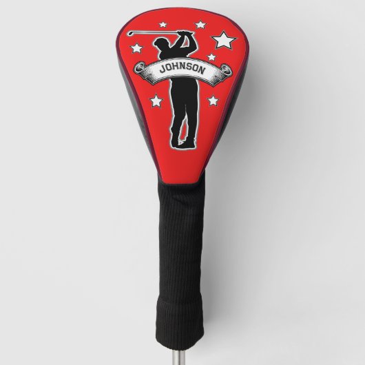 Persoonlijk Golf Head-Hoesje Golfheadcover (Voorkant)