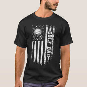 Persoonlijk Golf Papa Grunge Vaderdag T-Shirt