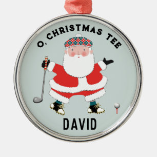 Persoonlijk golf-verzamelobject metalen ornament