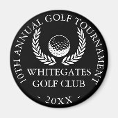 Persoonlijk Golfclub Toernooi Magneet (Voorkant)