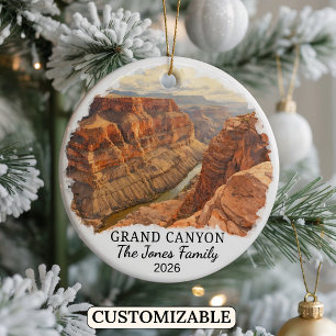 Persoonlijk Grand Canyon National Park, Arizona Keramisch Ornament