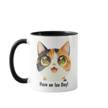 Persoonlijk Grappig Kat Ijsdag Cadeau