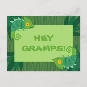 Persoonlijk - Green Chameleon Connections Briefkaart