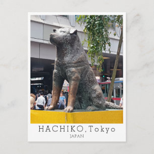 Persoonlijk, Groeten uit TOKYO, Hachiko, Japan Briefkaart