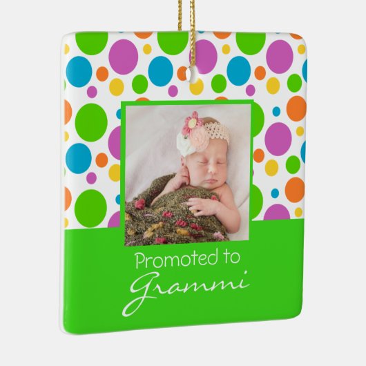 Persoonlijk Grootma Eerste Kerstmis Ornament (Rechts)