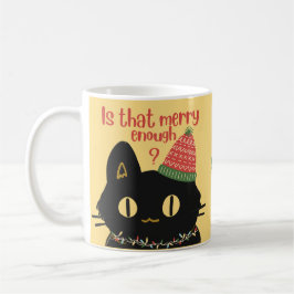 Persoonlijk haat ik kerstmis Black Sarcastic Koffiemok