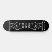 Persoonlijk - Handje met klein skateboard (Horizontaal)