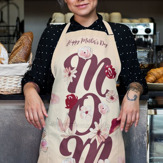 Persoonlijk Happy Moederdag mam Schort