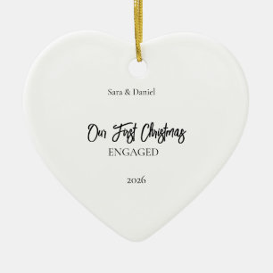 Persoonlijk Hart Vormige Kerst Ornament Voor Verlo
