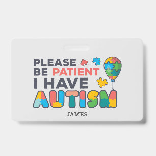 Persoonlijk heb ik een autisme-id badge