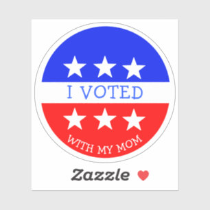 Persoonlijk heb ik gestemd sticker