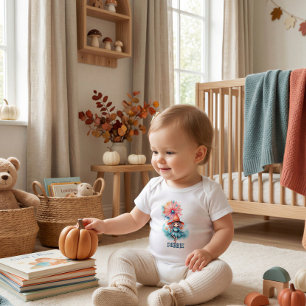 Persoonlijk heksje baby Halloween-rompertje Romper