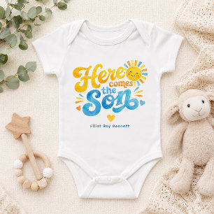 Persoonlijk Here Comes the Son Baby Body Pak Romper