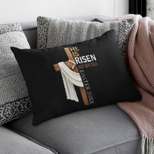 Persoonlijk Hij Is Opgestaan Vintage Pasen Kruis Kussen