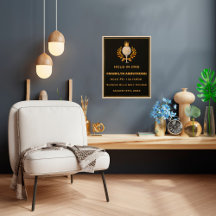 Persoonlijk hol-in-één-houten Golf Plaque