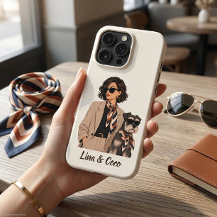 "Persoonlijk Hond Moeder Cadeau" "Aangepast Huisdi iPhone 15 Pro Hoesje