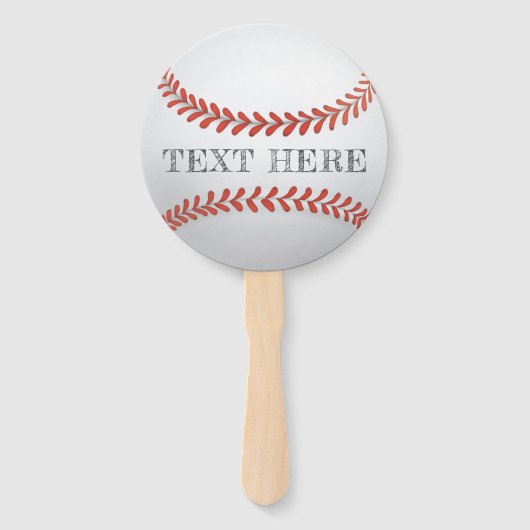 Persoonlijk honkbal handwaaier (Voorkant)