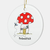 Persoonlijk hoofdartikel Toadstool & Dragonfly New Keramisch Ornament (Links)