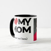 Persoonlijk hou ik van de Mok van de Foto van Mijn (Voorkant links)