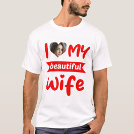 Persoonlijk hou ik van mijn mooie vrouw t-shirt