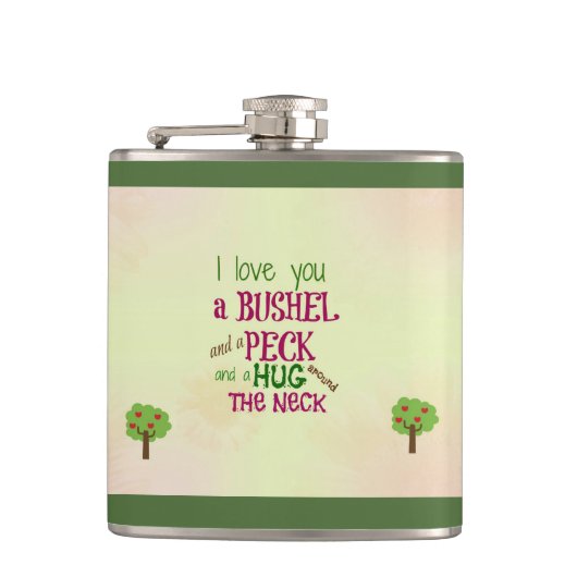 Persoonlijk hou ik van roestvrijstalen kolf heupfles (Voorkant)