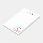 Persoonlijk hou ik van wetenschap post-it® notes (Schuin)