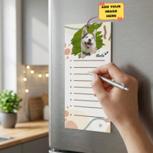 Persoonlijk huisdier foto magnetisch notitieblok m