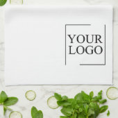 Persoonlijk Huwelijk Aangepast Idee Logo Toevoegen Theedoek (Gevouwen)