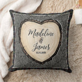 Persoonlijk huwelijksjubileumkussen kussen (Deken)