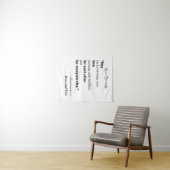 Persoonlijk Huwelijkskleed Wandkleed (In Situ (horizontaal))