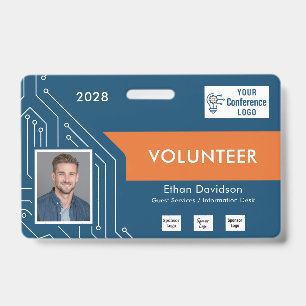 Persoonlijk identiteitsbewijs voor vrijwilligers v badge