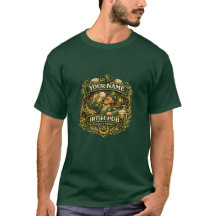 Persoonlijk Iers pub Leprechaun embleem