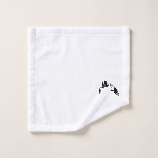 Persoonlijk In werking stellend Achterspeler van h Bad Handdoek (Wasdoekje)