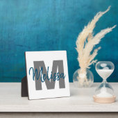 Persoonlijk Initialenlogo Fotoplaat (Insitu)