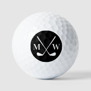 Persoonlijk Initieel Monogram Golfballen