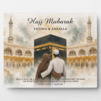 Persoonlijk islamitisch cadeau voor koppels, Hajj