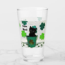 Persoonlijk - Jack the Cat's St. Patrick's Day Glas