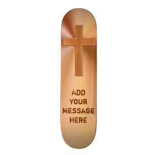 Persoonlijk Jezus Skateboard laat je BERICHT valle