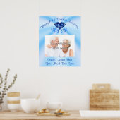 Persoonlijk Jubileum Poster, Foto en Tekst Poster (Keuken)