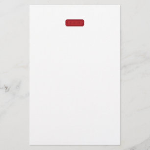 Persoonlijk juweel briefpapier