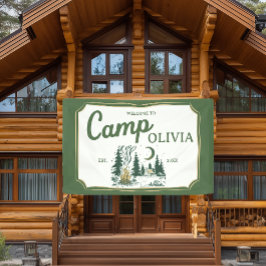 Persoonlijk Kamp Bachelorette Party Welkom Spandoek