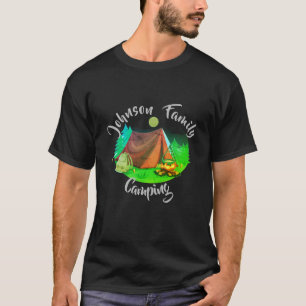 Persoonlijk kampeer T-shirt